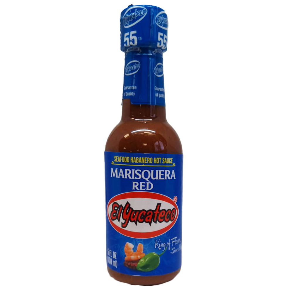 El Yucateco Marisquera Red 120ml Mexican Hot Sauce for Sea Food Buy